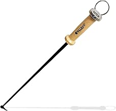 Walden Backyards Fire Pit Stoker Poker® XL 46" - High Temperature Heavy Duty Steel Blow Through Airflow Valve Firepit Stoker Tool for Outdoor Pits and Campfire - Extra Long Fire-Poker 46"