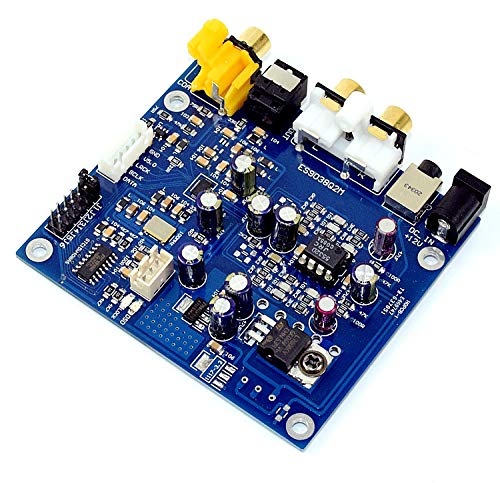 Miniatura 2 de YJ ES9038 Q2M I2S DSD Decodificador de entrada coaxial óptico DAC DC 9-15V