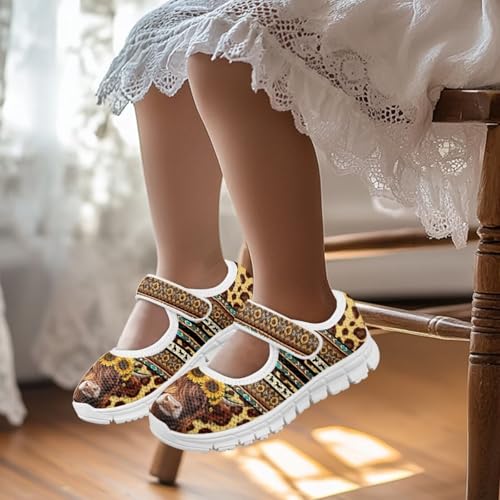 Coloranimal Mary Jane Shoes Girls Princess Shoes Ballet Dance Flats Casual School Uniform Shoes Breathable Girls Flats Footwear2