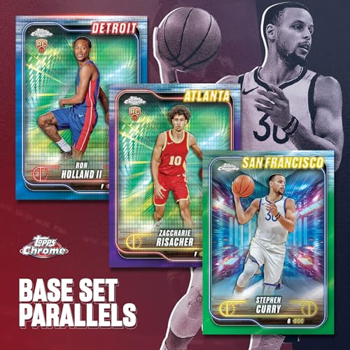 Image of 2024-25 Topps Chrome Basketball - Factory Sealed - Mega Box