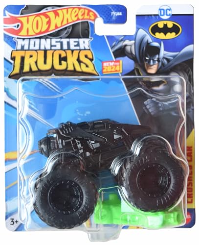 Hot Wheels Monster Trucks Batman, escala 1:64