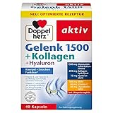 Doppelherz Gelenk 1500 – Vitamin K und Vitamin D als Beitrag zum Erhalt normaler Knochen – 40 Kapseln