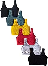 VYAPAK CREATION Women's Sports Bra, Pack of 4 (Multicolor)