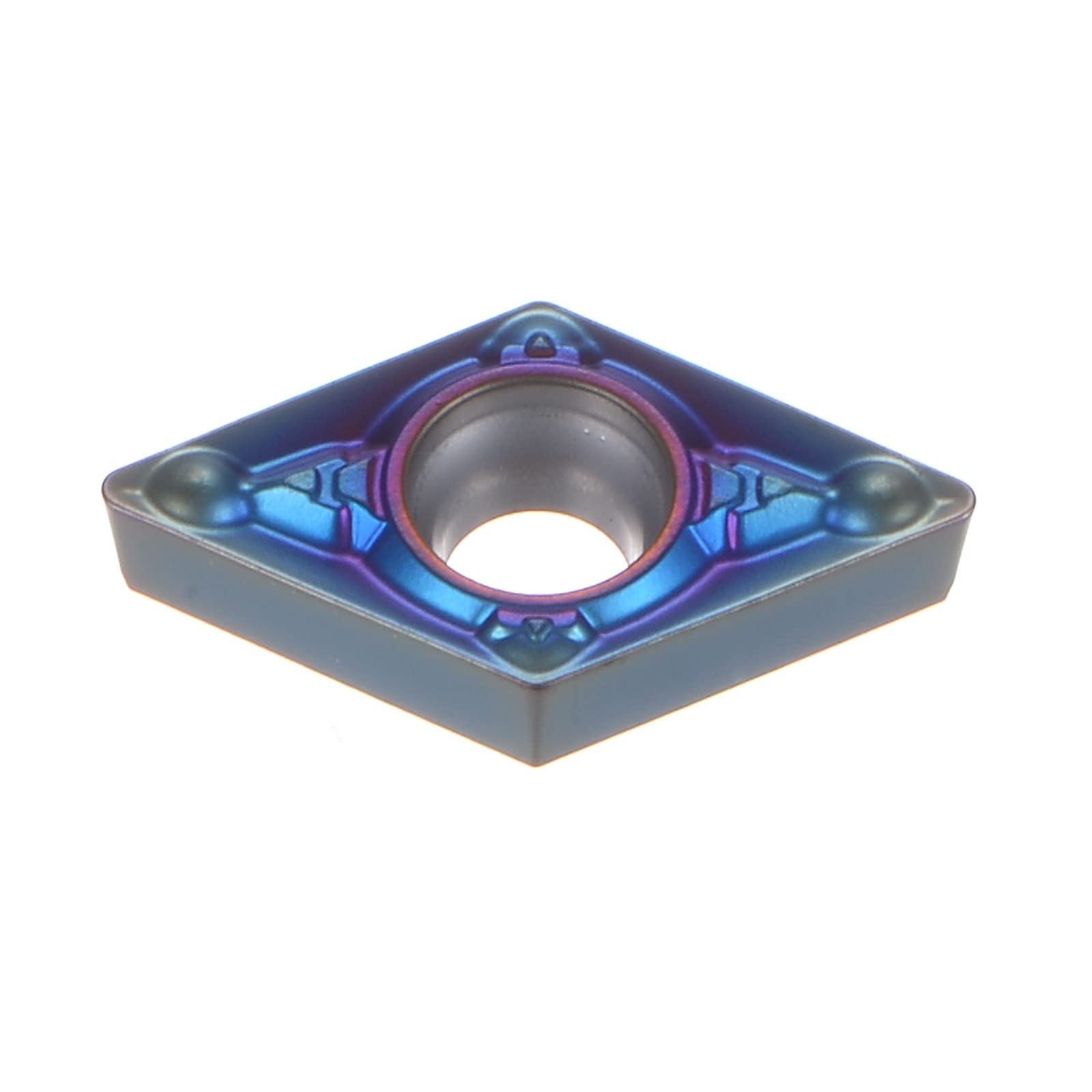 sourcing map Carbide Turning Inserts DCMT070204 for CNC Lathe Indexable Milling Replacement for SDNCN Series Turning Tool Holder