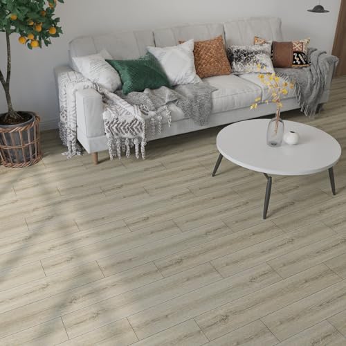 VaryPaper Suelo Vinilico Madera Marrón Claro Piso Vinilico Adhesivo Suelo PVC 90cmx15cm 20 Piezas Tarima Flotante para Suelos Baldosas Adhesivas Suelo Vinilo Suelo Cocina Salon Escalera Decorativa
