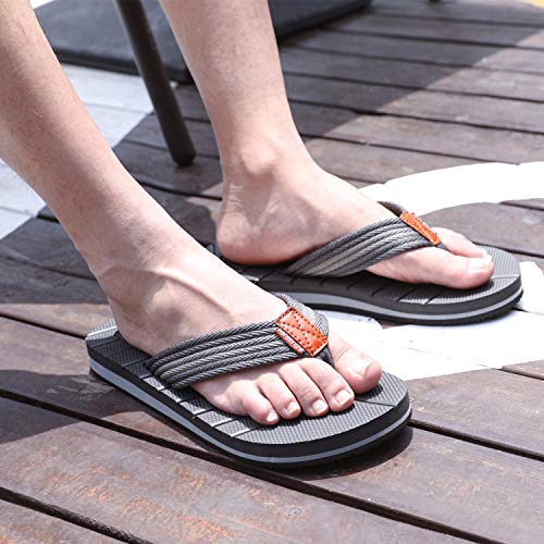 Ranberone Heren Casual Teenslippers Zomerstrings Sandalen Lichtgewicht Antislip Strand Zwembad Schoenen voor Binnen en Buiten - Afbeelding 8