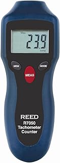 REED Instruments R7050 Compact Photo Tachometer and Counter,