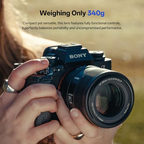 Image of VILTROX 85mm f /2.0 EVO FE Lens Full Frame Large Aperture Auto Focus Prime Lens Compatible with Sony E-Mount Cameras A7SIII A7III A7RIII A7IV A7RIV A9 A1 FX3 A7RV A7CR A7CII A93 ZVE1 ZV-E10 FX30