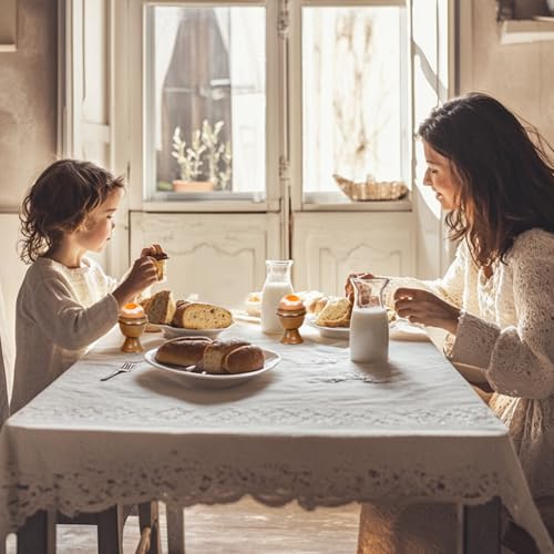 Autumnlife Eierbecher 4er Set, Porzellan Eierständer Frühstücksei Halter für alle Eigrößen, Braun Eierhalter in klassischer Form Runde eierbecher mit Matt Oberfläche – Bild 7