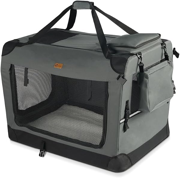 VOUNOT Transportín Plegable para Perros y Gatos