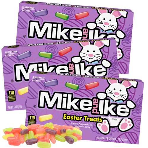 Dulces Mike and Ike sabor frutas surtidas pack 3
