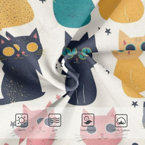 Wusikd Cats Big Eyes Boys' Underwear Cotton Cute Boys Briefs Soft Toddler Underwear 2T3