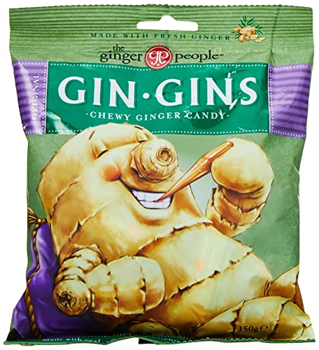 The Ginger People Gin Gins Original Chewy Ginger Candy 150g Cover