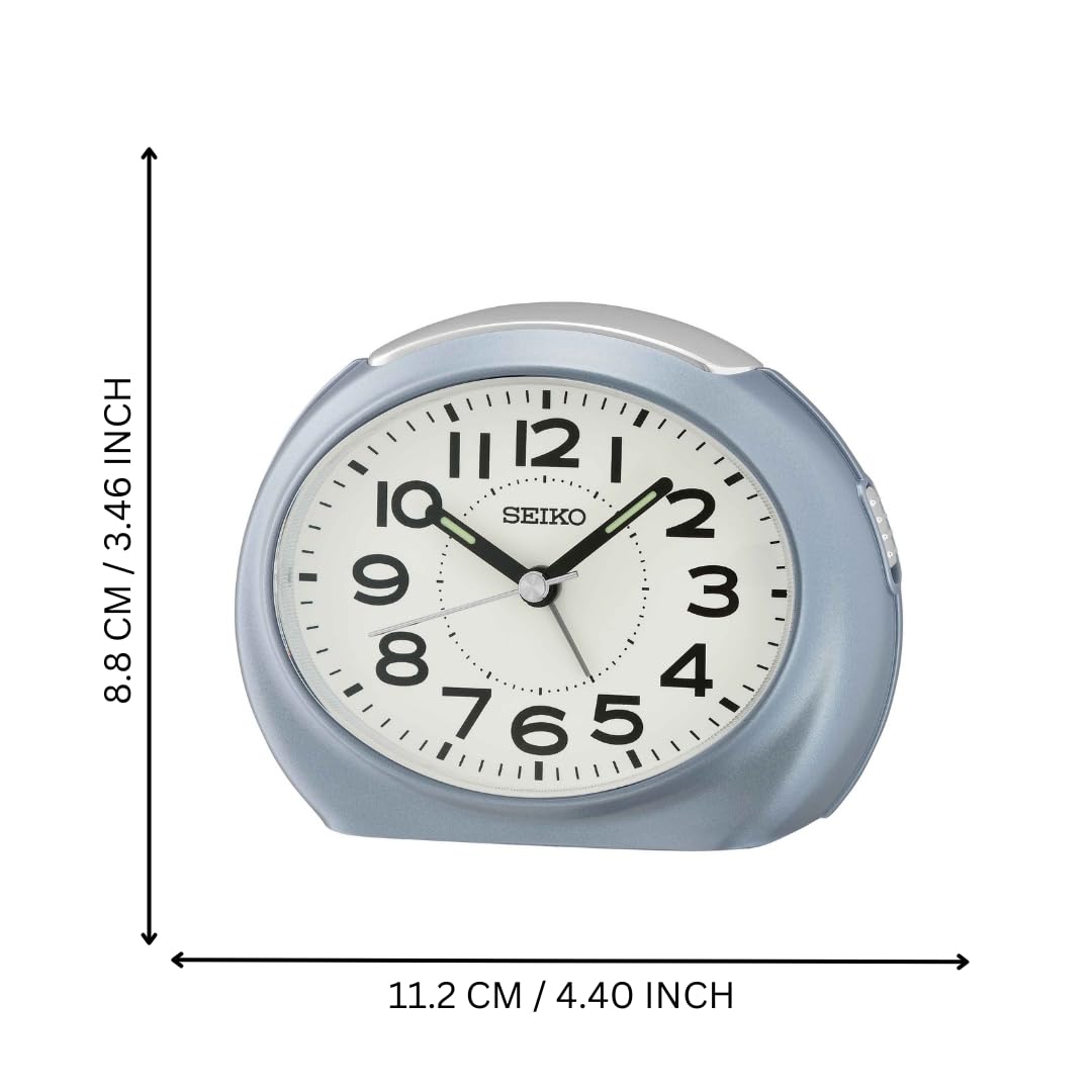 Buy Seiko Elegant Oval Blue Plastic Case White Dial Analog