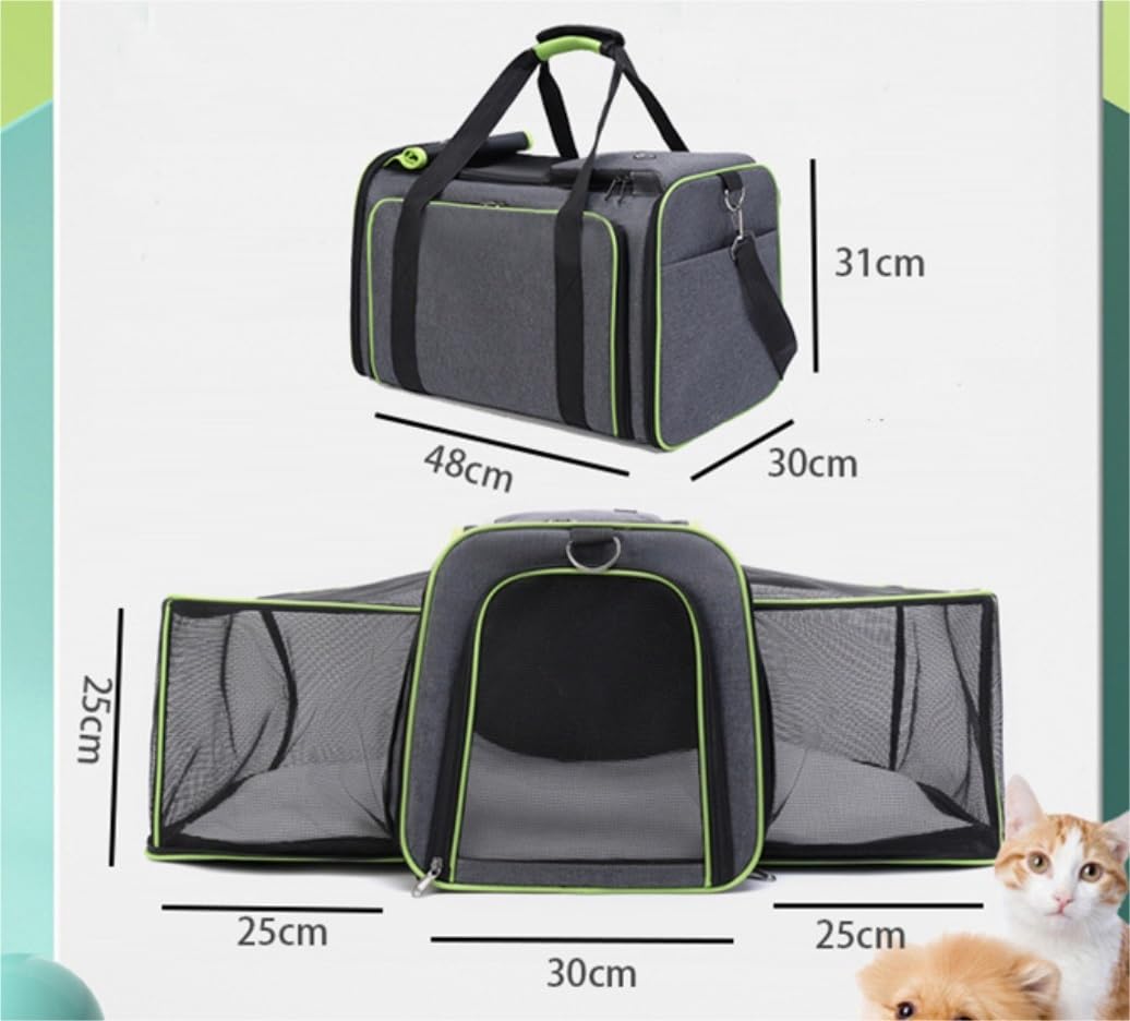 Rucksack Haustier-Reisetrage-Rucksack, weicher, atmungsaktiver Netz-Katzentrage-Rucksack für Katzen, Hunde, Welpen Haustier(B)