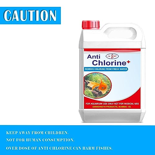 Image of ASP Anti- Chlorine 1ltr Advance Water Conditioner Concentrated Chlorine Remover for Freshwater Aquarium (Removes Chlorine for Aquarium) (1 LTR)