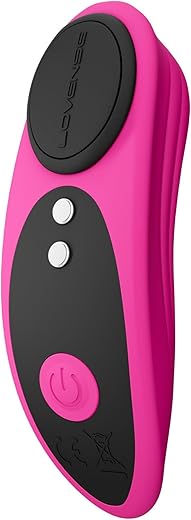 LOVENSE Ferri Wearable Magnetic Panty Vibrator, Long Distance Bluetooth Remote Reach with Music Sync, Partner & App Control