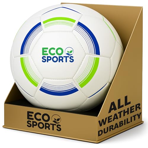 Eco Sports Size 4 Soccer Ball - Sustainable Vegan Youth
