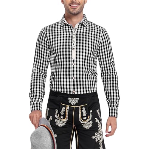 Chemise traditionnelle Oktoberfest homme pour vivre l'ambiance des fêtes d'octobre