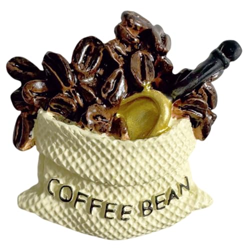 Kühlschrankmagnet, Kaffeebohnen, USA, Reise-Souvenir, Kühlschrankdekoration, kreatives Basteln Kühlschrankmagnet, Kaffeebohnen, USA, Reise-Souvenir, Kühlschrankdekoration, kreatives Basteln