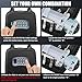 Key Lock Box Outdoor with Code, Large Key Lockbox for Keys Outside Portable Lock box for Keys, 4 Digit Combination Key Safe Storage, Waterproof Keybox Wall Mounted for Outdoor Home Garage Office