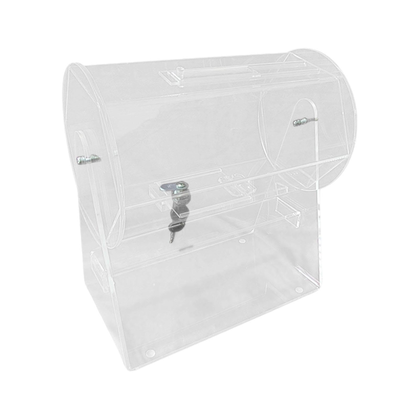 Tombola-Trommel, Tombola-Loskäfig, kleine drehbare Trommel, Tombola-Losbox, Tombola-Lostrommel für Firmenfeiern