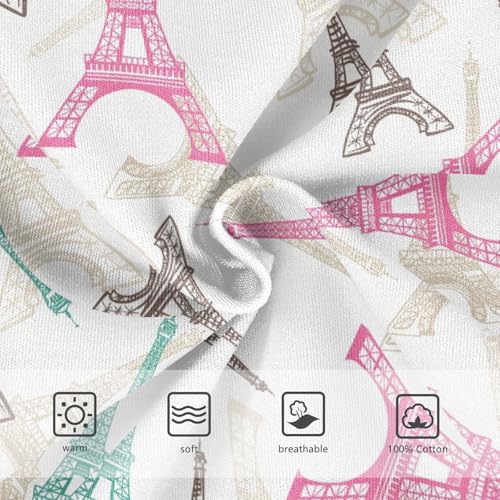 Cotton Little Boys Briefs Soft Eiffel Tower Paris Toddler Underwear3