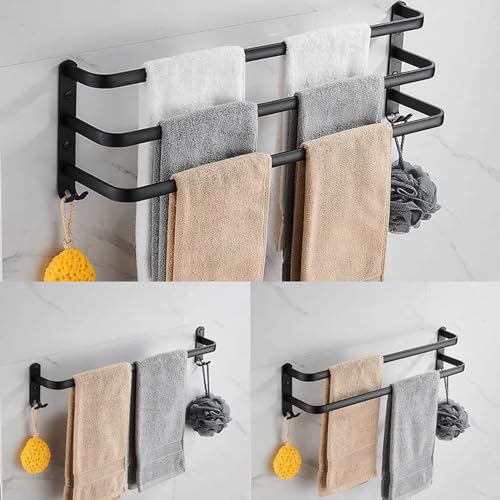 Barre de serviette de douche suspendue pour une salle de bain ordonnée - 5