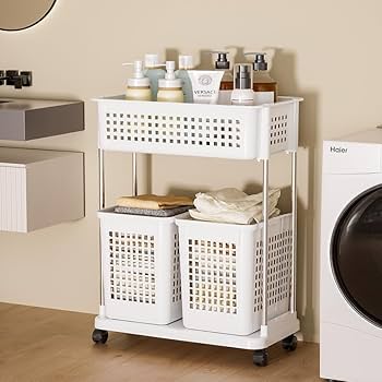 Amazon｜Kwueiitランドリーバスケット 洗濯物カゴ ランドリー
