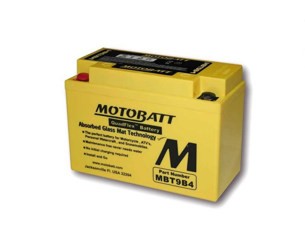 MOTOBATT Bateria MBT9B4 cena z ustawową kaucją za baterię 7,50€ z VAT