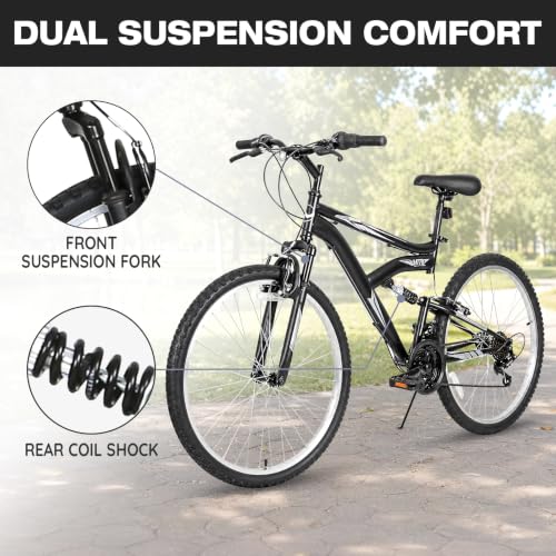 Yventix 26 Inch Full Suspension MTB