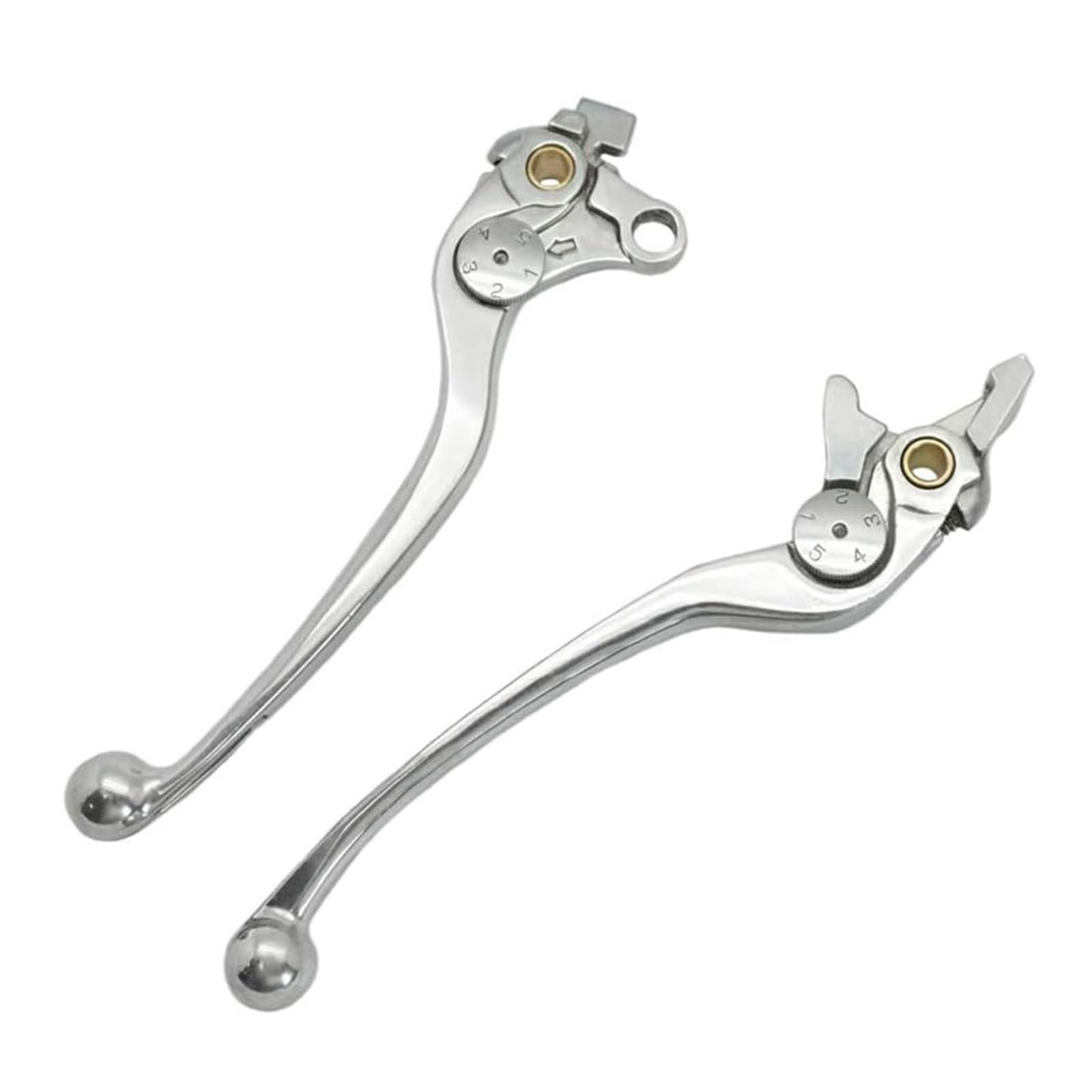Wkdyriwo Silver Motorcycle Y Parts Hand Levers Brake Clutch For Suzuki Gsx 1300R Dl1000 For V-Strom Sv1000 Tl1000r Bandit 1200 1250 Motorcycle Brake Clutch Levers