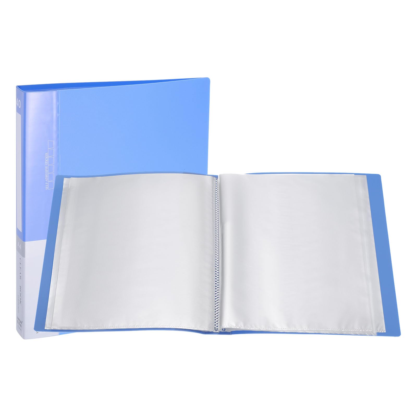 PATIKIL 8.5x11 Binders with Plastic Sleeve