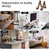 Drewniany stojak na książki, składany, stojak na książki kucharskie, stojak na talerze w stylu vintage, stojak na talerze, stojak na książki, do przechowywania przepisów kuchennych, na tablet, ramka