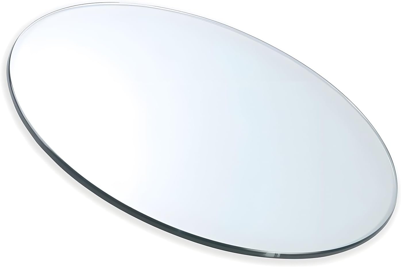 Round Glass Table Top, 8mm Thick Clear Glass, Tempered Glass Protector for Dining Table, Patio and Side Table(680mm(27In))