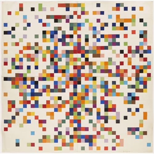 Spectrum Colors Arranged by Chance II Grand Poster Salon Moderne Art Abstrait