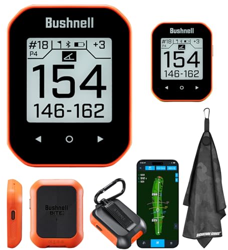 Bushnell Golf Phantom 3 Slope GPS Handlheld (Orange) | 38,000+ Courses, Slope Compensation, Hazard...