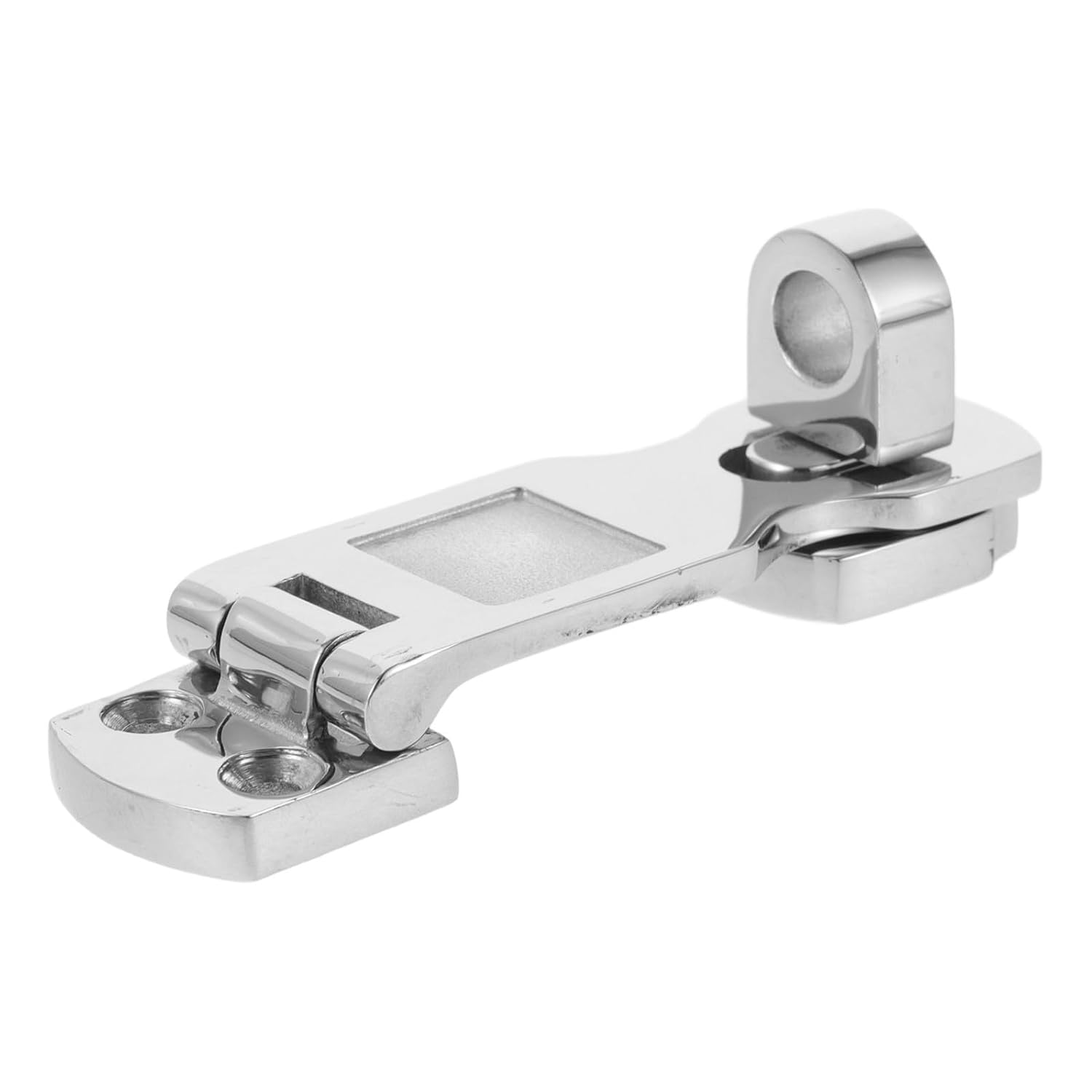 Stainless Steel 316 Marine Door Latch Heavy Duty Rotary Hasp Lock for Boat Hatch Cabinet Deck Hardware Marine and Rv Use