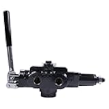 ZTUOAUMA 25GPM 3500PSI Hydraulic Log Splitter Valve Adjustable Detent Reverse Port Config G5 LVA-95NA7 Compatible with SpeeCo Huskee MTD Ariens Cub Cadet and More Log Splitters