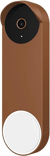 Tedious Silicone Cover for Google-Nest Doorbell (Wired, 2nd Gen) | Waterproof Protective Silicone Doorbell Skin Case | Professional Designed for Google Wired Video Doorbell Camera Cover