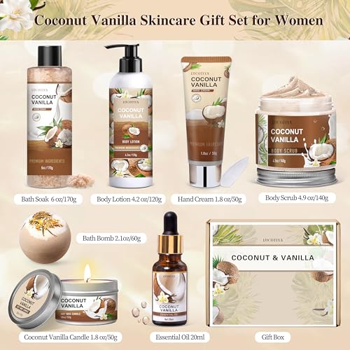 image for LUCOTIYA Gifts for Women, Birthday Gifts for Women, Bath and Body Gift