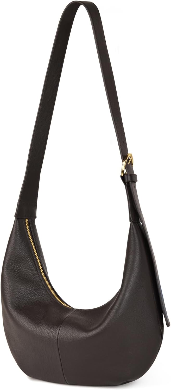 DONNAIN Premium Cow Leather Crossbody Bags for Women, Women's Shoulder Handbags and Hobo Bags for Women