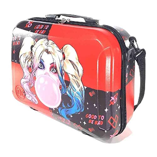 Frasqueira Maleta Diplomata Harley Quinn Pequena Vermelho