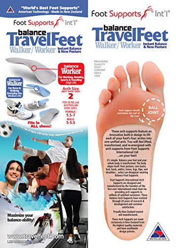 Foot Supports Int'l Travel Feet TFSC