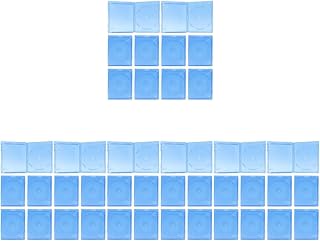 LIFKOME 40 Unidades De Caixa De Disco De CD Capas De CD Transparentes Capa Padrão Transparente Capa De Joalheria Suporte De Caixa De Joias Padrão Capas De Dvd Padrão Fornecimento De