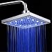 Ducha con sensor de temperatura, 3 cambios de color - 8 Inch...