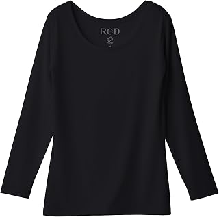 ReD U领内衣 长袖 休养服 女士 打底衫 内衣