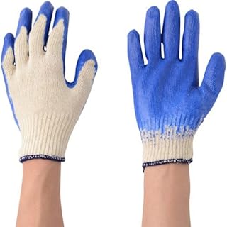 Amazon Co Jp ベージュ ゴム手袋 軍手 作業用手袋 産業 研究開発用品