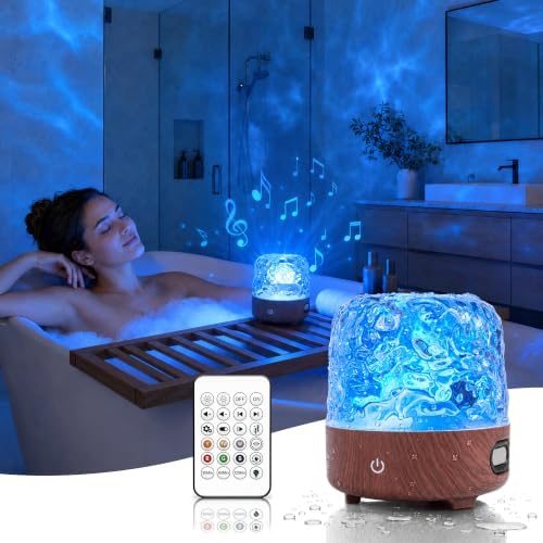 Waterproof Shower Light with Bluetooth Speaker