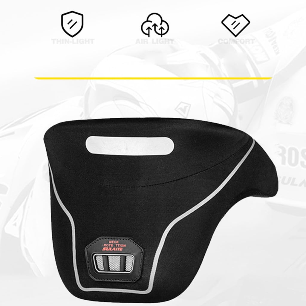 Supporto per collo ad alte prestazioni per motociclisti con design ergonomico